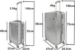 SB Travelbags Kofferset - 2 Delige -Licht Roze - 75cm/55cm 16 SB Travelbags Kofferset - 2 Delige -Licht Roze - 75cm/55cm -Voyago Winkel 1200x797 2