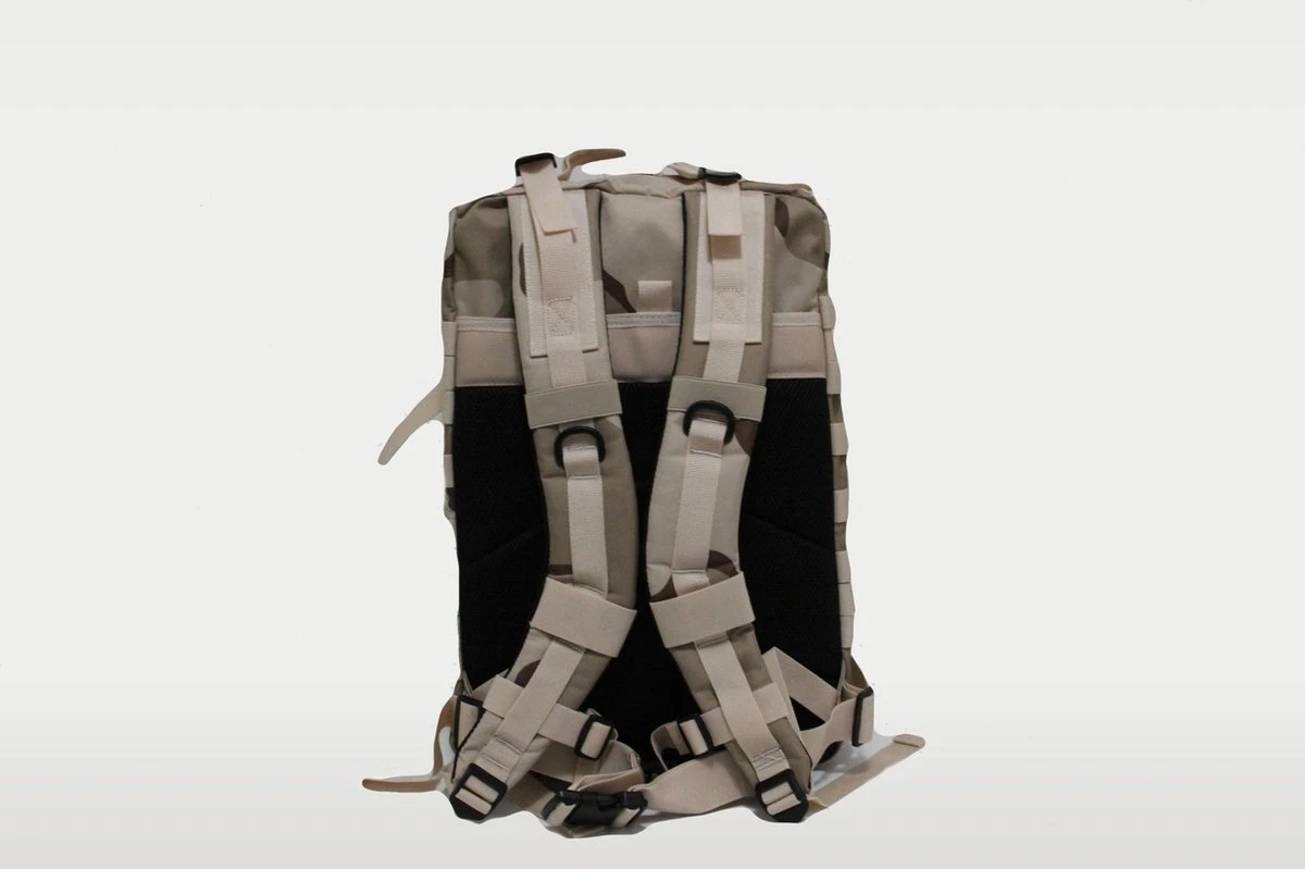 Always Prepared Tactical Backpack - Rugzak - 45 Liter - Desert Camo Warrior 11 Always Prepared Tactical Backpack - Rugzak - 45 Liter - Desert Camo Warrior - Afbeelding 9