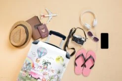 Koffer - Unicorn - Regenboog - Kinderen - 35x55x20 Cm - Handbagage - Trolley - Fotokoffer -Voyago Winkel 1200x800 1