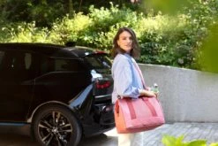 Reisenthel Allrounder M Reistas Sporttas - 18L - Twist Berry Roze -Voyago Winkel 1200x800 119