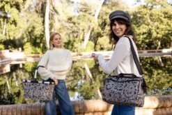 Reisenthel Allrounder S Pocket Reistas - 11L - Baroque Marble Zwart -Voyago Winkel 1200x800 135