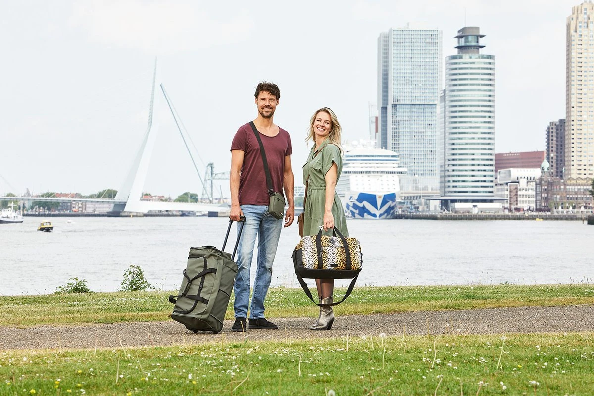 Enrico Benetti Amsterdam 35326 Wieltas M - 72,5 Liter - Zwart 10 Enrico Benetti Amsterdam 35326 Wieltas M - 72,5 Liter - Zwart - Afbeelding 8