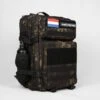 Backpack | Waterdicht | Rugzak | Rugtas | Dagrugzak | Wandelen | Hike Rugzak | Schooltas | 45 Liter | Black Camo -Voyago Winkel 1200x800 160