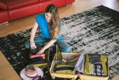 Sunflake Packing Cubes Set - 3 Stuks - Geschikt Voor Handbagage, Backpack & Koffer - Legergroen -Voyago Winkel 1200x800 178