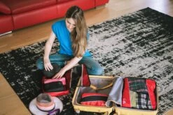 Sunflake Packing Cubes Set - 3 Stuks - Koffer Organizer - Geschikt Voor Handbagage, Backpack & Koffer - Rood -Voyago Winkel 1200x800 184