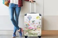Koffer - Unicorn - Regenboog - Kinderen - 35x55x20 Cm - Handbagage - Trolley - Fotokoffer -Voyago Winkel 1200x800 2