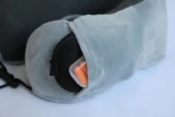 Memory Foam Nekkussen Inclusief Slaapmasker & Oordopjes - Reiskussen - Vliegtuig Kussen - Travel Pillow : Grijs -Voyago Winkel 1200x800 213