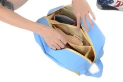 Ujoin Travel Schoenenzak | Koffer Organizer | Schoenentas | Schoenenhoes | Schoenen Opbergen | Opbergzak Schoenen | Met Handvat | Groen-Blauw -Voyago Winkel 1200x800 231