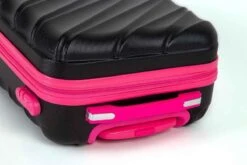 Decent Lumi Fix Handbagage Koffer - 55 Cm - Black/Pink -Voyago Winkel 1200x800 46