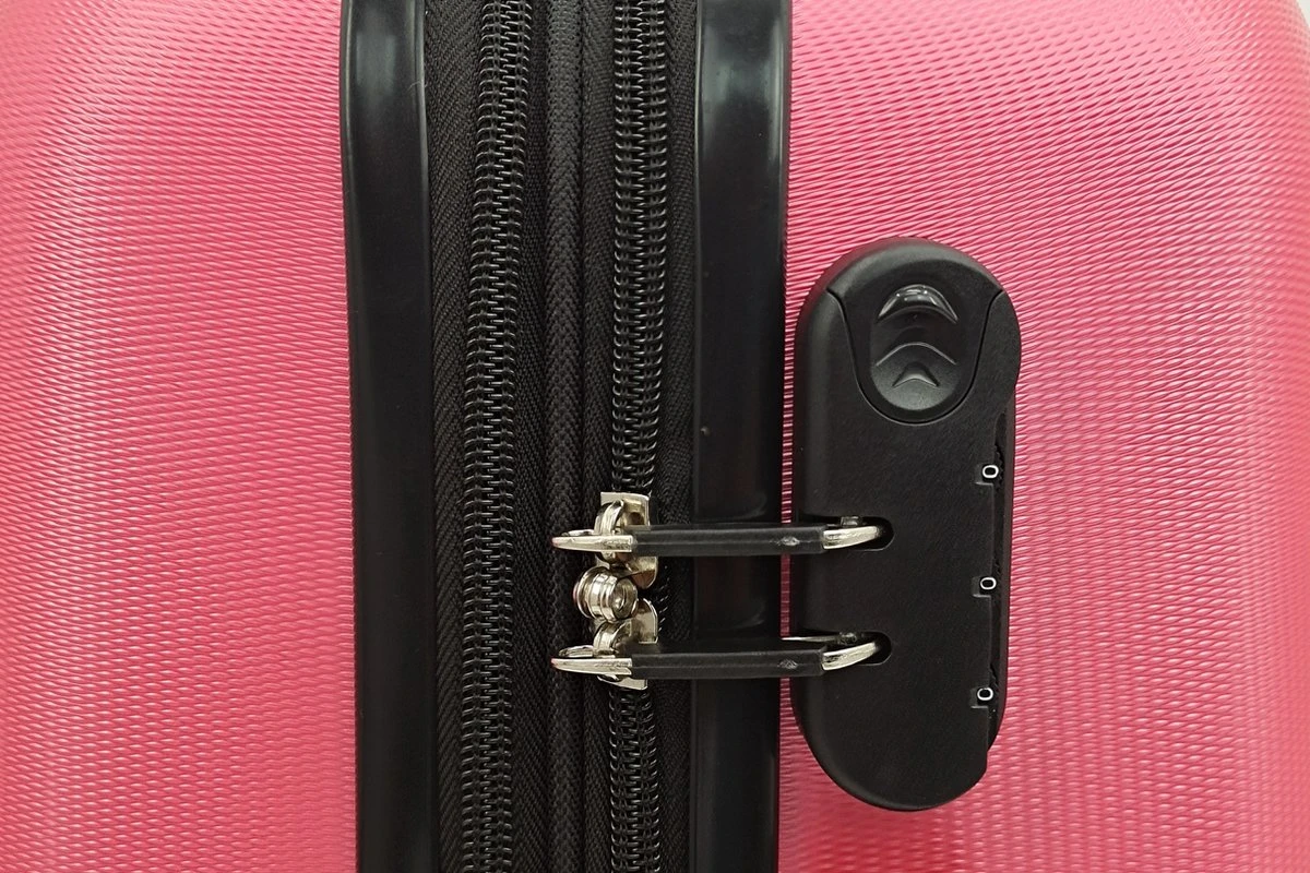 SB Travelbags 'Expandable' Bagage Koffer 75cm- Roze 9 SB Travelbags 'Expandable' Bagage Koffer 75cm- Roze - Afbeelding 7