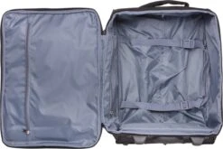 TravelZ Handbagage 42cm Underseat - Handbagagekoffer Opvouwbaar 1,5kg - Ultralicht - 2 Wiel - Zwart -Voyago Winkel 1200x803