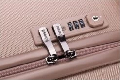 Decent Tranporto-One Reiskoffer 66 Cm - Zalmroze -Voyago Winkel 1200x803 4