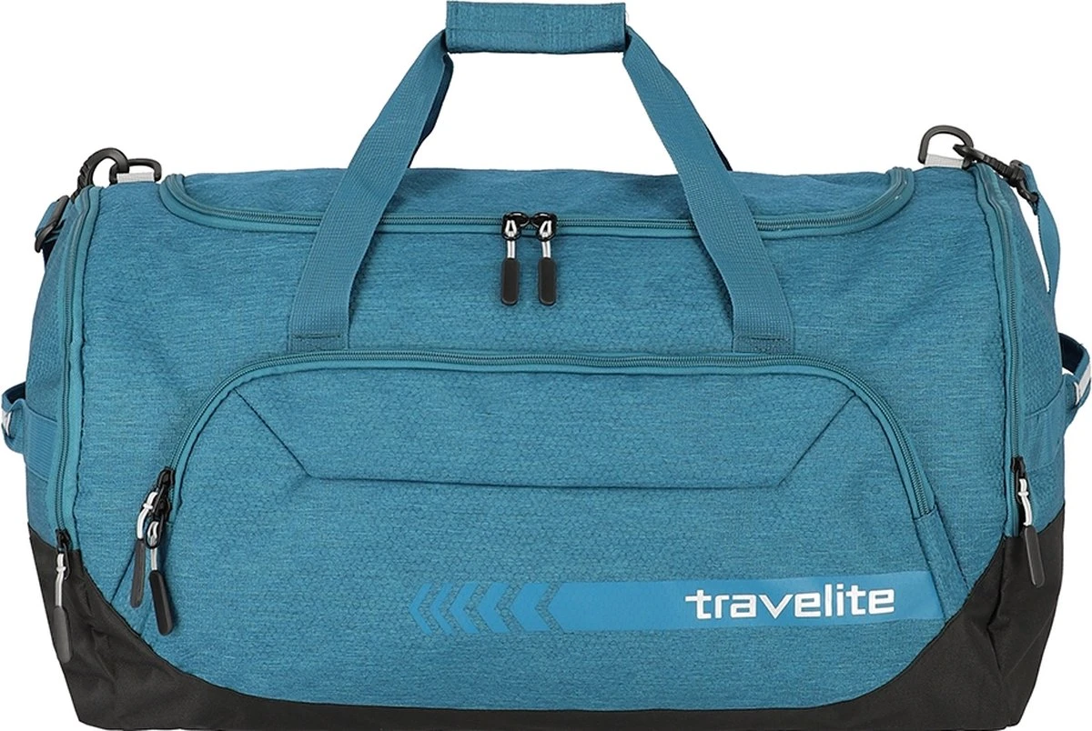 Travelite Reistas / Weekendtas - 34 X 60 X 36 Cm - 73 Liter - Kick Off - Blauw 9 Travelite Reistas / Weekendtas - 34 X 60 X 36 Cm - 73 Liter - Kick Off - Blauw - Afbeelding 7