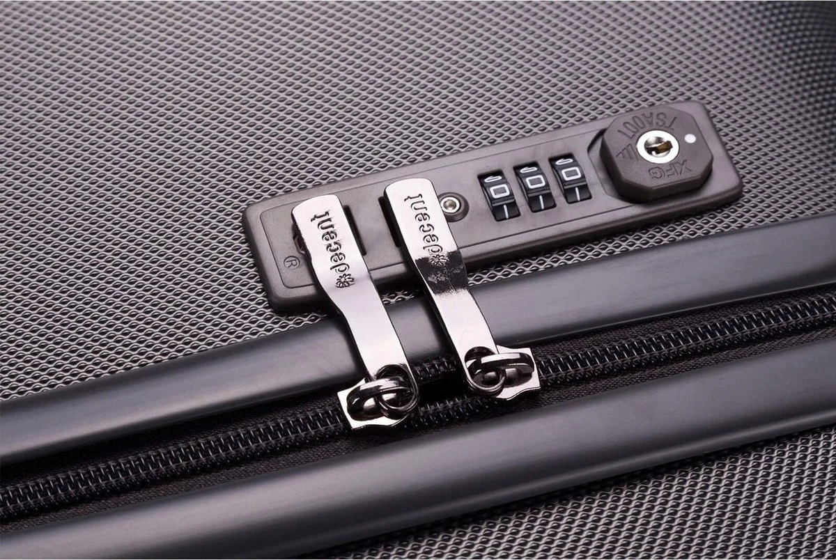 Decent Tranporto-One Medium Koffer - 66 Cm - TSA Slot - Anthracite 10 Decent Tranporto-One Medium Koffer - 66 Cm - TSA Slot - Anthracite - Afbeelding 8