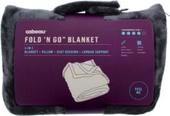 Cabeau Opvouwbare Reisdeken Fold´n Go Blanket Grijs - -Voyago Winkel 1200x816 5