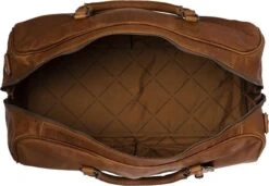 Chesterfield Leren Reistas / Weekendtas William - 40 Liter - Cognac -Voyago Winkel 1200x829