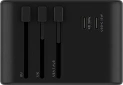 RollingSquare Wereldstekker Travel Adapter L Universele Reisstekker Quick Charger 35.5W - 3 USB En 2 USB-C Met Power Delivery En Quick Charge -Voyago Winkel 1200x831 27