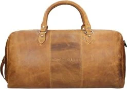Chesterfield Leren Reistas / Weekendtas William - 40 Liter - Cognac -Voyago Winkel 1200x842 5