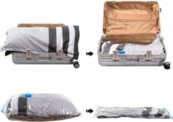 Meisterhome Vacuümzakken 5 Stuks - 60 X 80 Cm – Opbergzakken Voor Kleding, Dekbedden En Kussens – Vacuüm Zakken -Voyago Winkel 1200x844 12