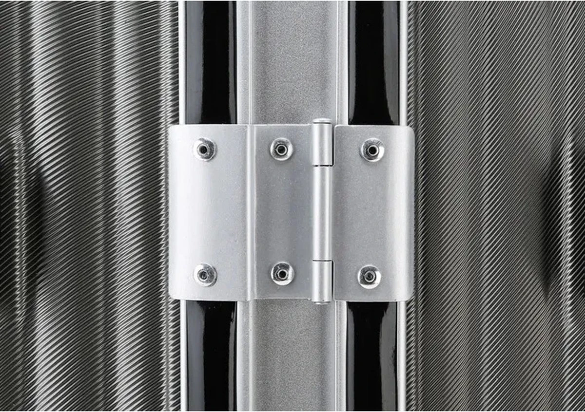 Design Handbagage Reiskoffer 20'', 50.8 Cm Cabinbag, Spinner , Aluminium Magnesium Alloy Frame Koffer, (LIGHT GRIJS) 5 Design Handbagage Reiskoffer 20'', 50.8 Cm Cabinbag, Spinner , Aluminium Magnesium Alloy Frame Koffer, (LIGHT GRIJS) - Afbeelding 3