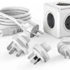 DesignNest PowerCube ReWirable Reisstekker + 3x Wereldstekkers + 1 Meter IEC EU Kabel DE - Wit/Grijs - 5 Stopcontacten - Wereld Adapter 2 DesignNest PowerCube ReWirable Reisstekker + 3x Wereldstekkers + 1 Meter IEC EU Kabel DE - Wit/Grijs - 5 Stopcontacten - Wereld Adapter -Voyago Winkel 1200x849 2