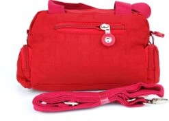Starbag Reistas Crinkle-nylon Unisex Rood -(014-36) -kleine Tas - -Voyago Winkel 1200x856 6