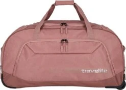 Travelite Reistas Met Wielen / Weekendtas - 77 X 41 X 38 Cm - 120 Liter Kick Off - Roze -Voyago Winkel 1200x862 2
