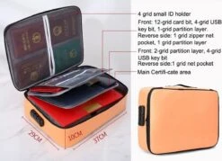 SONTRIX Brandwerende Koffer - Waterdicht - Brandwerend - Brandwerende Tas - Waterdichte Tas - Brandwerende Documententas - Tas - Handtas - Zwart 17 SONTRIX Brandwerende Koffer - Waterdicht - Brandwerend - Brandwerende Tas - Waterdichte Tas - Brandwerende Documententas - Tas - Handtas - Zwart -Voyago Winkel 1200x869