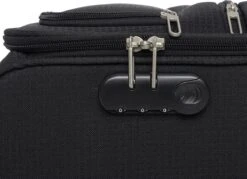 Travelbags Handbagage Zachte Koffer / Trolley / Reiskoffer - The Base - 55 Cm - Zwart -Voyago Winkel 1200x870