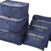 6x Packing Cubes Backpack Blauw - Koffer Organizer - Bagage Organiser - Travel Compression - Reisset Kleding -Voyago Winkel 1200x871 16