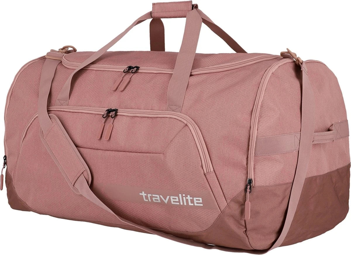Travelite Reistas / Weekendtas - 35 X 70 X 34 Cm - 120 Liter - Kick Off - Roze 4 Travelite Reistas / Weekendtas - 35 X 70 X 34 Cm - 120 Liter - Kick Off - Roze - Afbeelding 2