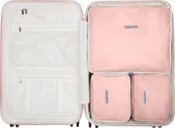 SUITSUIT - Fabulous Fifties - Papaya Peach - Packing Cube Set (66 Cm)