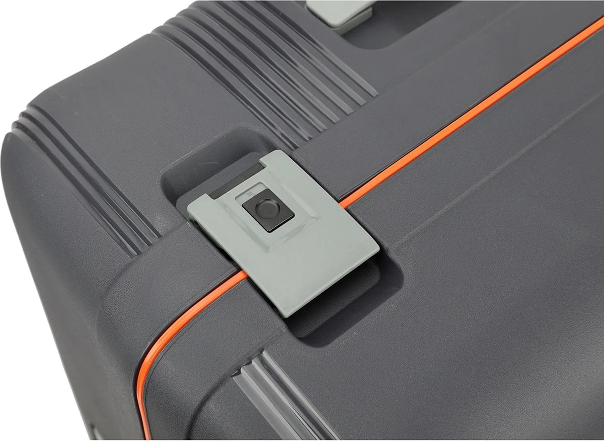 Decent Koffer / Trolley / Reiskoffer - 77 X 54.5 X 31.5 Cm - 116 Liter - Polypropyleen - Maat XL - On-Tour - Grijs 20 Decent Koffer / Trolley / Reiskoffer - 77 X 54.5 X 31.5 Cm - 116 Liter - Polypropyleen - Maat XL - On-Tour - Grijs - Afbeelding 18