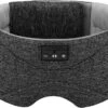 Bluetooth Slaapmasker (premium) - Beste Keuze - 100% Verduisterend - Ultraplatte 'spons Speakers' (perfect Voor Zijslapers) - Koel En Ademend Materiaal - Volledig Verstelbaar - Excellente Geluidskwaliteit - Batterij: 13 Uur - Antraciet (limited) -Voyago Winkel 1200x880 20