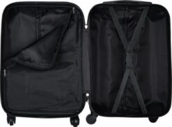 Handbagage Koffer 51cm 4 Wielen Trolley - Zilver -Voyago Winkel 1200x883