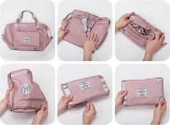 Merkloos Opvouwbare Handbagage Reistas – Opvouwbaar Tot 28 X 18 Cm – Wijnrood 22 Merkloos Opvouwbare Handbagage Reistas – Opvouwbaar Tot 28 X 18 Cm – Wijnrood -Voyago Winkel 1200x883 3