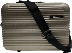 Benzi Barra - Set Van Handbagage Koffer + Beautycase - Champagne -Voyago Winkel 1200x885 1
