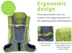 Merkloos Waterbestendige 50L Rugzak -Voyago Winkel 1200x888 11