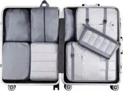 Travelistic Packing Cubes Set 7-delig - Organizer Voor Koffer En Backpack - Grijs 8 Travelistic Packing Cubes Set 7-delig - Organizer Voor Koffer En Backpack - Grijs -Voyago Winkel 1200x891 3