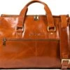 NEGOTIA Alpha - Leren Weekendtas - Leren Handbagage Reistas - Duffel Bag - 100% Luxe Top-Grain Leer - Bruin -Voyago Winkel 1200x900 12