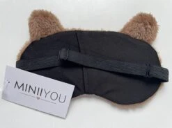 Kinder Slaapmasker - Bruine Beer - Reismasker - Verstelbaar In Maat -Voyago Winkel 1200x900 57