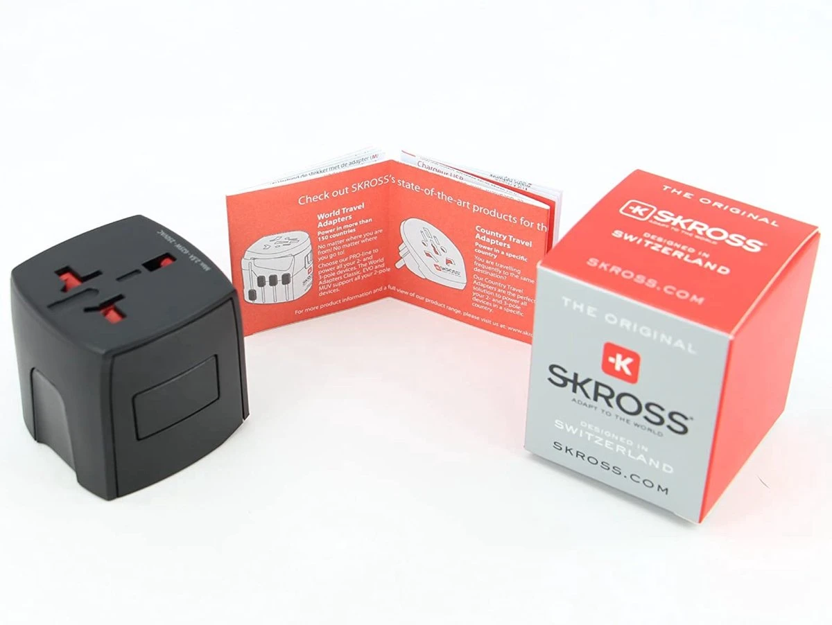 Skross Wereldadapter MUV MET USB Voor Gebruik In Meer Dan 220 Landen - Reisstekker - World Travel Adapter – Met Vliegtuig Audio Verloop 10 Skross Wereldadapter MUV MET USB Voor Gebruik In Meer Dan 220 Landen - Reisstekker - World Travel Adapter – Met Vliegtuig Audio Verloop - Afbeelding 8