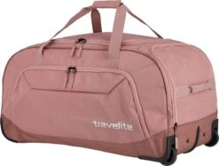 Travelite Reistas Met Wielen / Weekendtas - 77 X 41 X 38 Cm - 120 Liter Kick Off - Roze -Voyago Winkel 1200x907 1