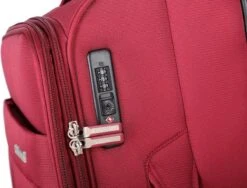 Decent D-Upright Handbagage Koffer - 55 Cm - TSA Slot - Bordeaux Rood -Voyago Winkel 1200x913 5