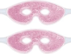 Navaris Gel Oogmaskers - Set Van 2 Herbruikbare Maskers Voor Koud Of Warm Gebruik - 2x Hot & Cold Oogmasker - Verkoelend Of Verwarmend - Roze -Voyago Winkel 1200x918 7
