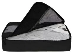 Sunflake Packing Cubes Set - 4 Stuks - Koffer Organizer - Geschikt Voor Handbagage, Backpack & Koffer - Zwart -Voyago Winkel 1200x922 8