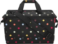 Reisenthel Allrounder L Pocket Reistas - 32L - Dots Zwart -Voyago Winkel 1200x923 5