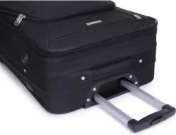 Decent Basic-Line Handbagage Trolley 53 Cm - Zwart -Voyago Winkel 1200x925