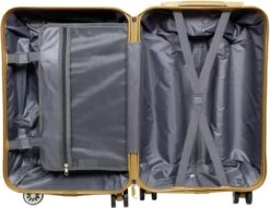 Monopol - Brisbane - Handbagage + BEATYCASE! - 100% Polycarbonaat - Antraciet - Maat XS / 25 Liter + 18 Liter -Voyago Winkel 1200x926