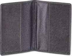 Woodland Leren Etui Voor Paspoort En Gele Boekje - Grijs / Antraciet -Voyago Winkel 1200x926 6